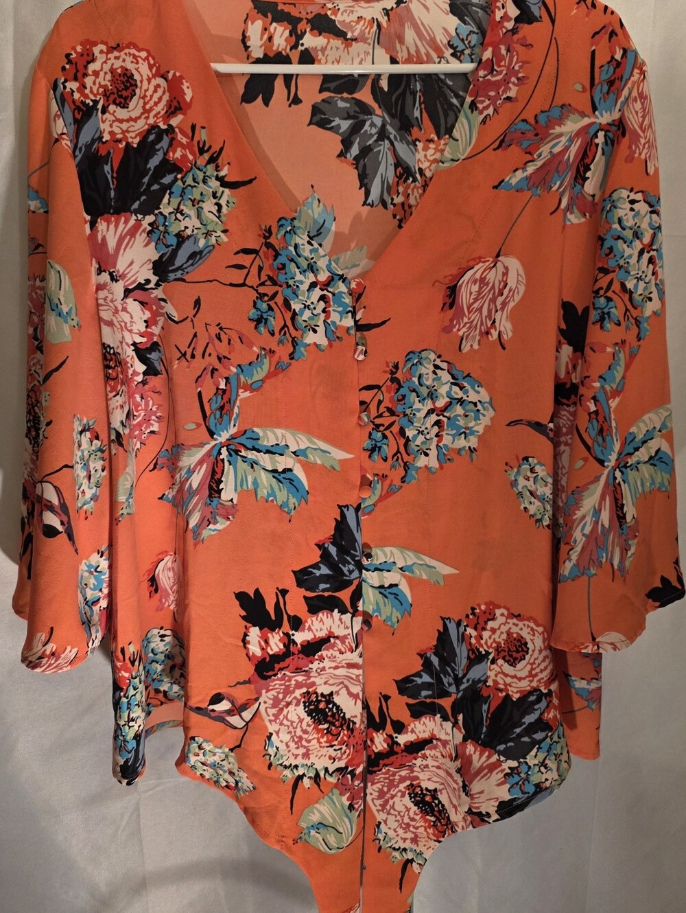 Boho Tie Front Top